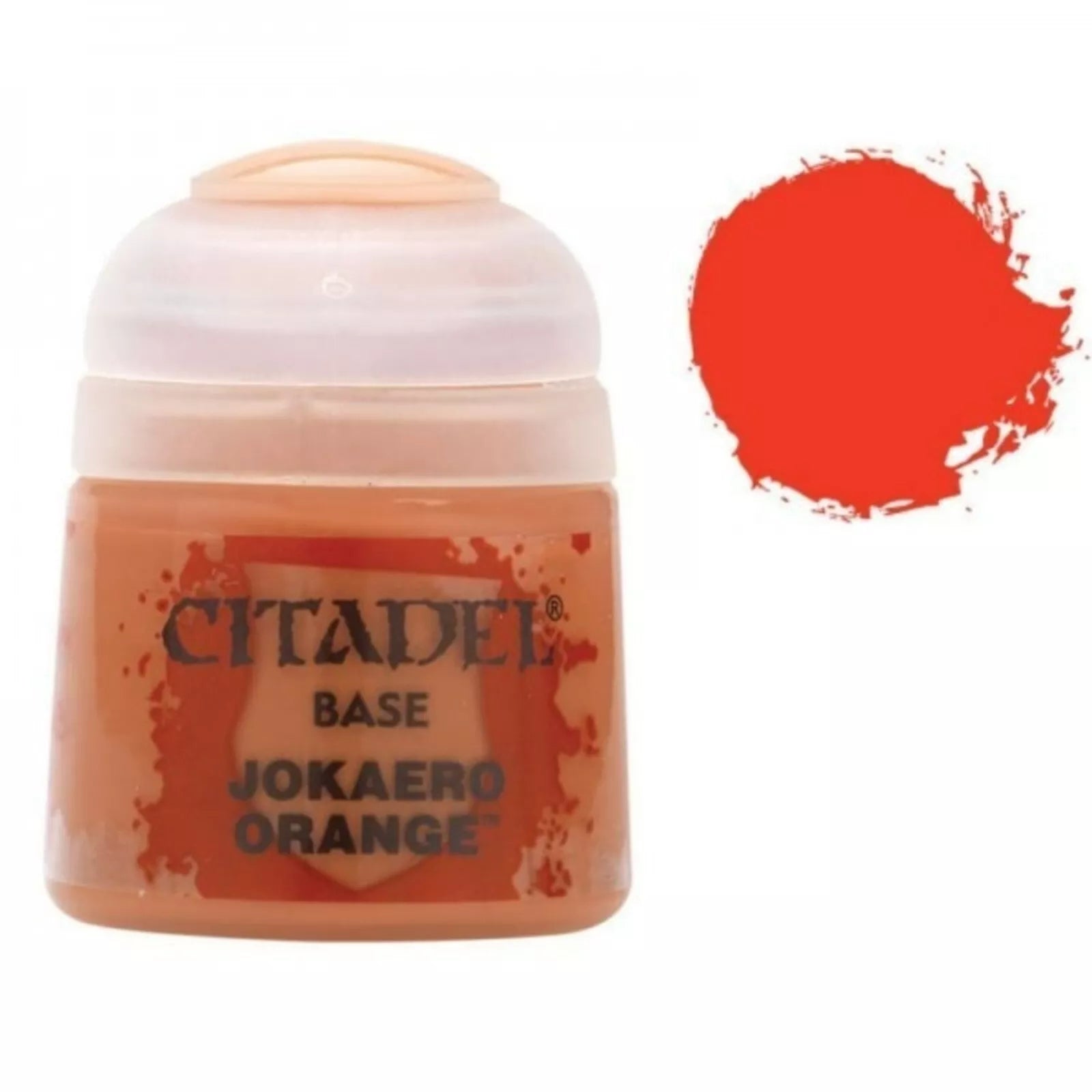 Citadel Paint Jokaero Orange 12ML with high pigment basecoat