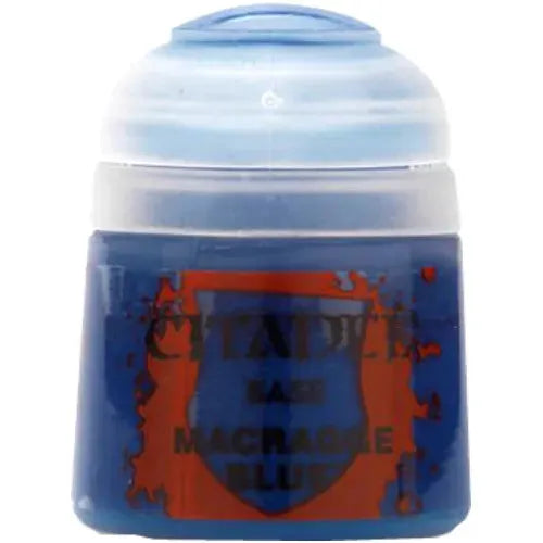 Citadel Paint Macragge Blue 12ml bottle.