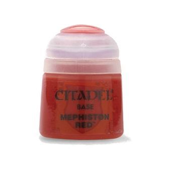 Citadel Paint Mephiston Red 12ml bottle.