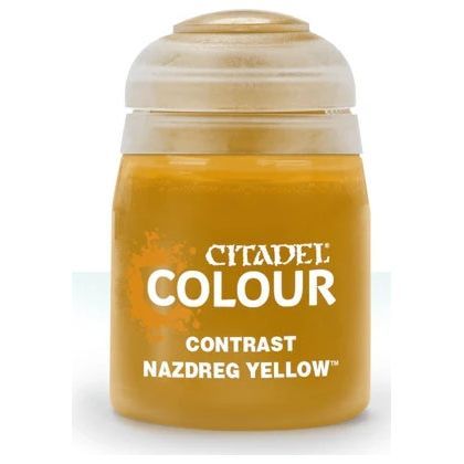 Citadel Paint Nazdreg Yellow 18ml bottle.