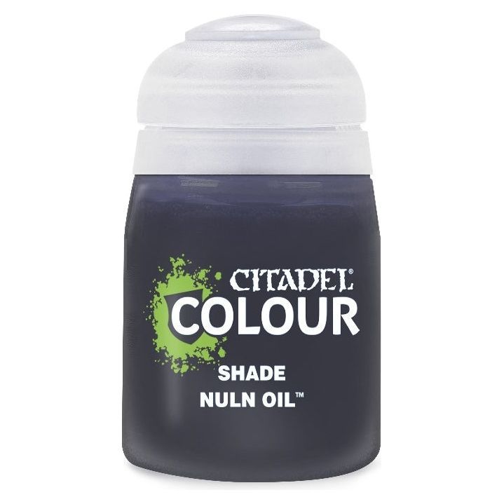 Citadel Paint Nuln Oil 18ml bottle with label.