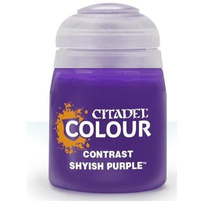 Citadel Paint Shyish Purple 18ml bottle.