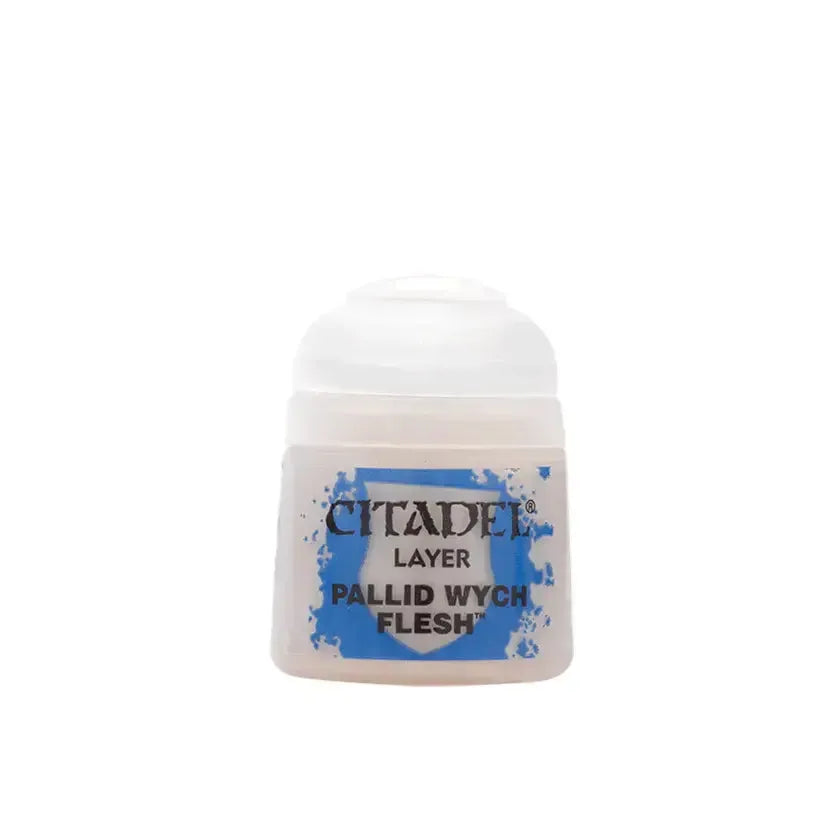 Pallid Wych Flesh Layer Paint, 12ml, for crisp highlights and smooth matt finish.