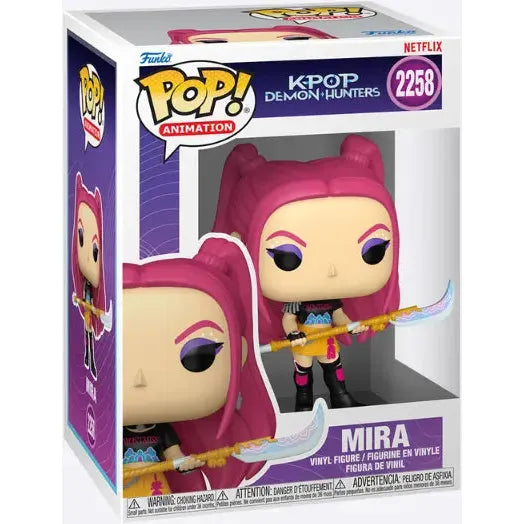 Funko Pop KPOP Demon Hunters Mira Vinyl Figure - War Games USA