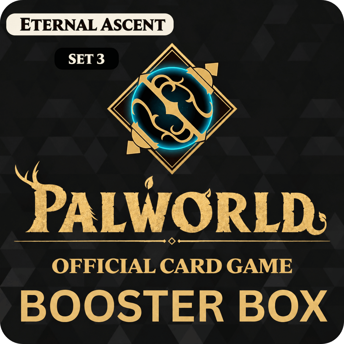 Palworld Official Card Game Eternal Ascent BP03 booster box display