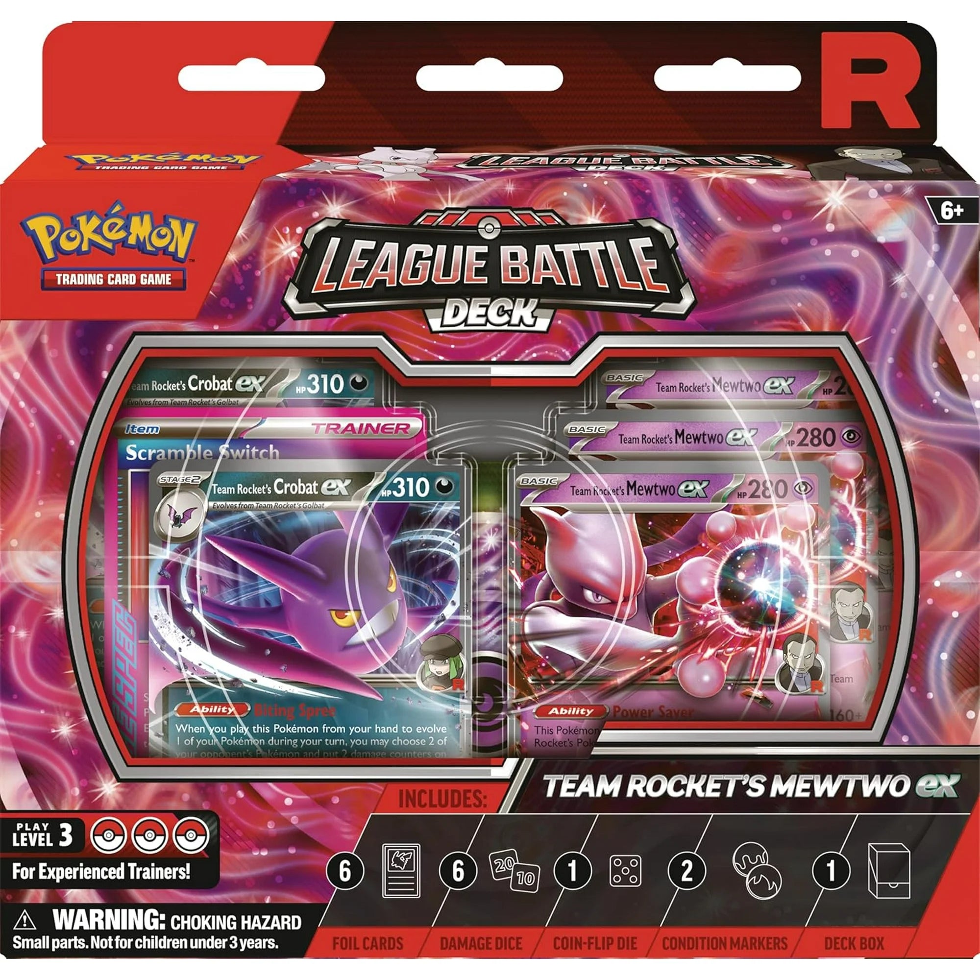 Pokémon TCG: Team Rocket's Mewtwo ex League Battle Deck