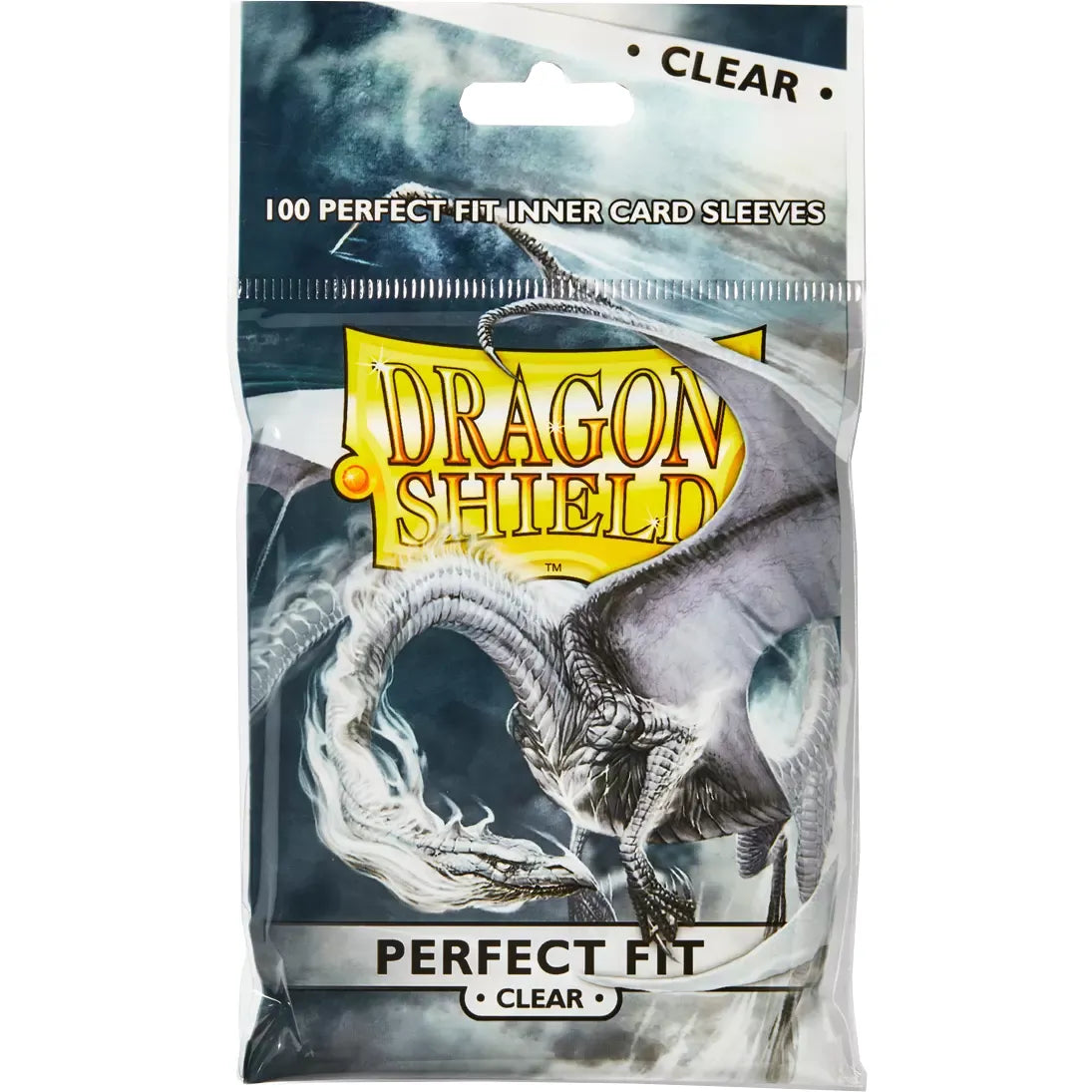 Dragon Shield Perfect Fit Clear 100Ct Pack - War Games USA