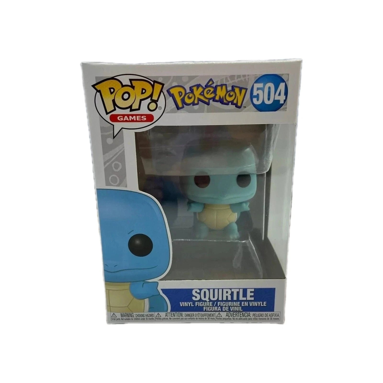 Funko Pop! Vinyl: Pokémon Squirtle #504 - War Games USA