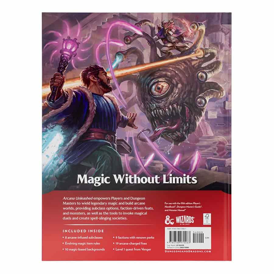 Dungeons & Dragons: Arcana Unleashed (Hardcover) (Pre-Order)
