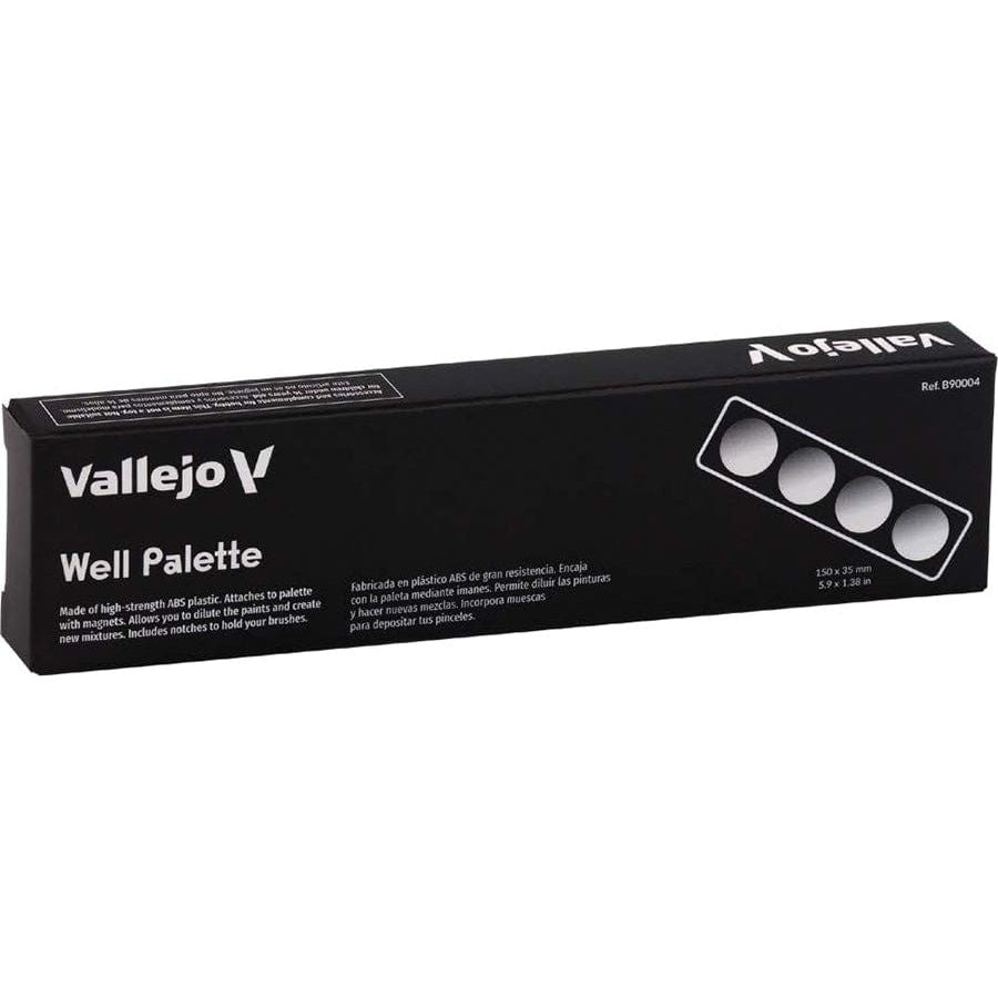 Vallejo Well Palette with Magnetic Attachment - War Games USA