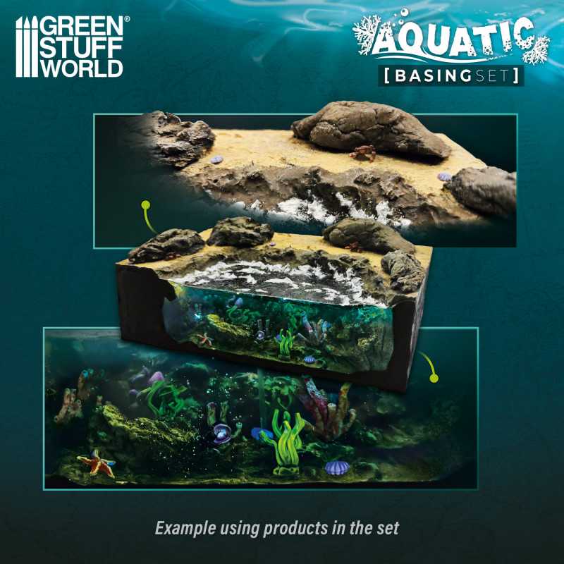 Green Stuff World Basing Sets - Aquatic - War Games USA