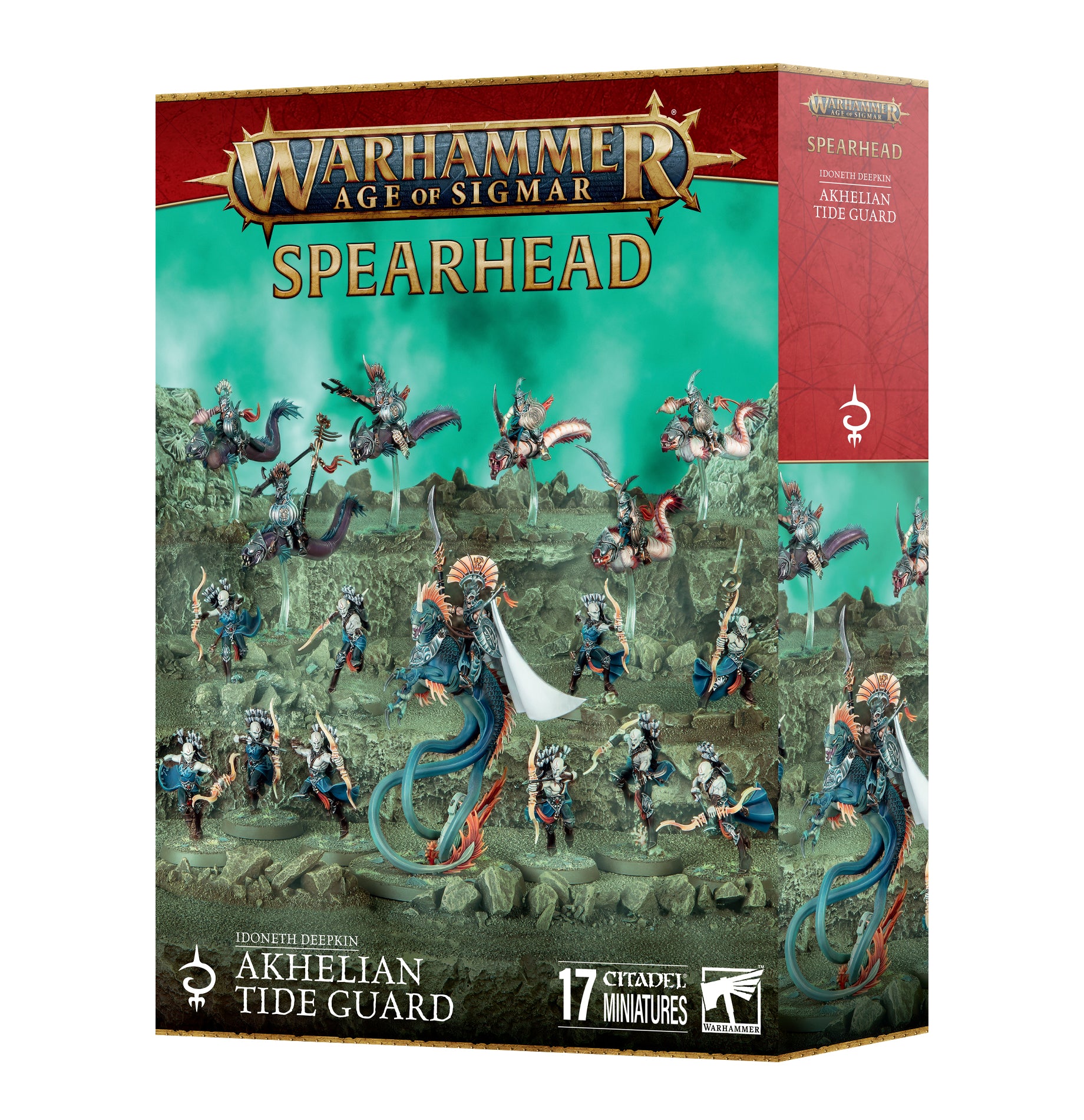 Spearhead: Idoneth Deepkin - Akhelian Tide Guard: Warhammer AOS