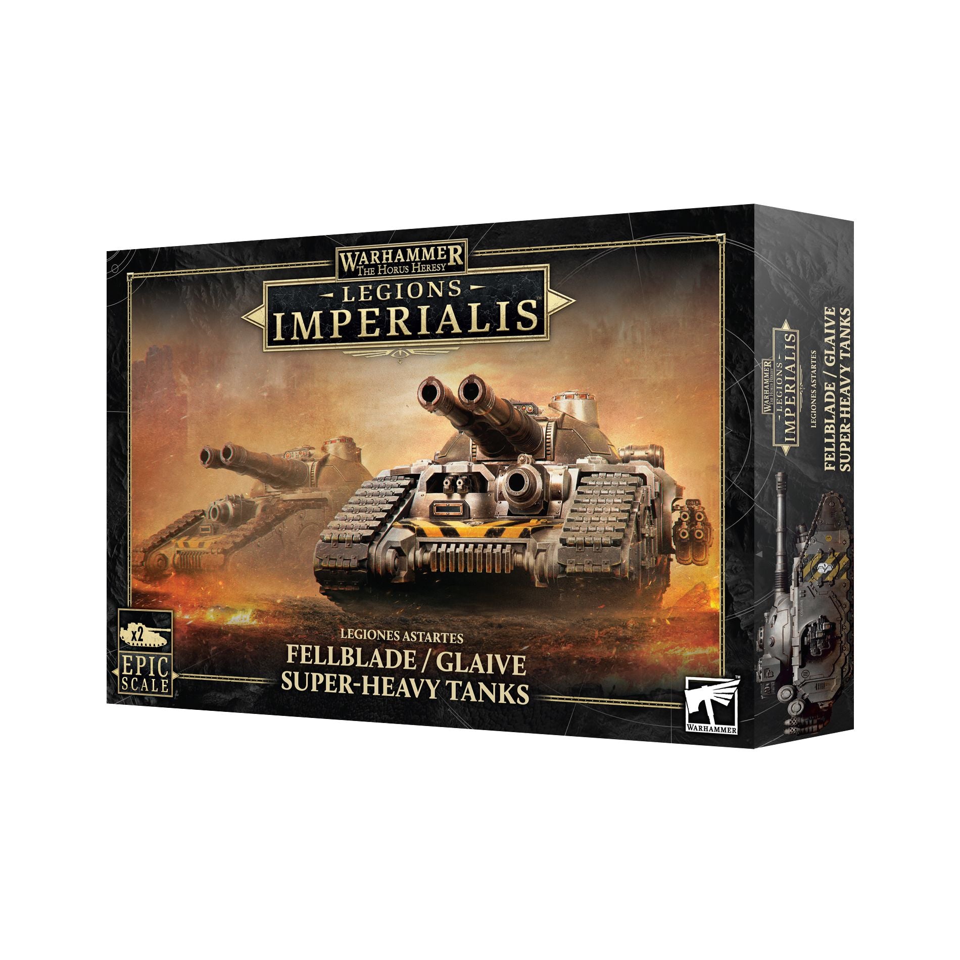 Legions Imperialis Legiones Astartes Fellblade - Glaive Super-heavy Tanks - War Games USA