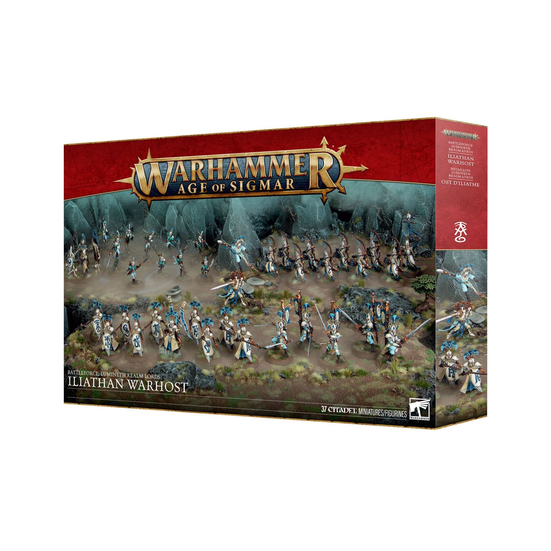 Warhammer AoS: Lumineth Realmlords Iliathan Warhost - War Games USA