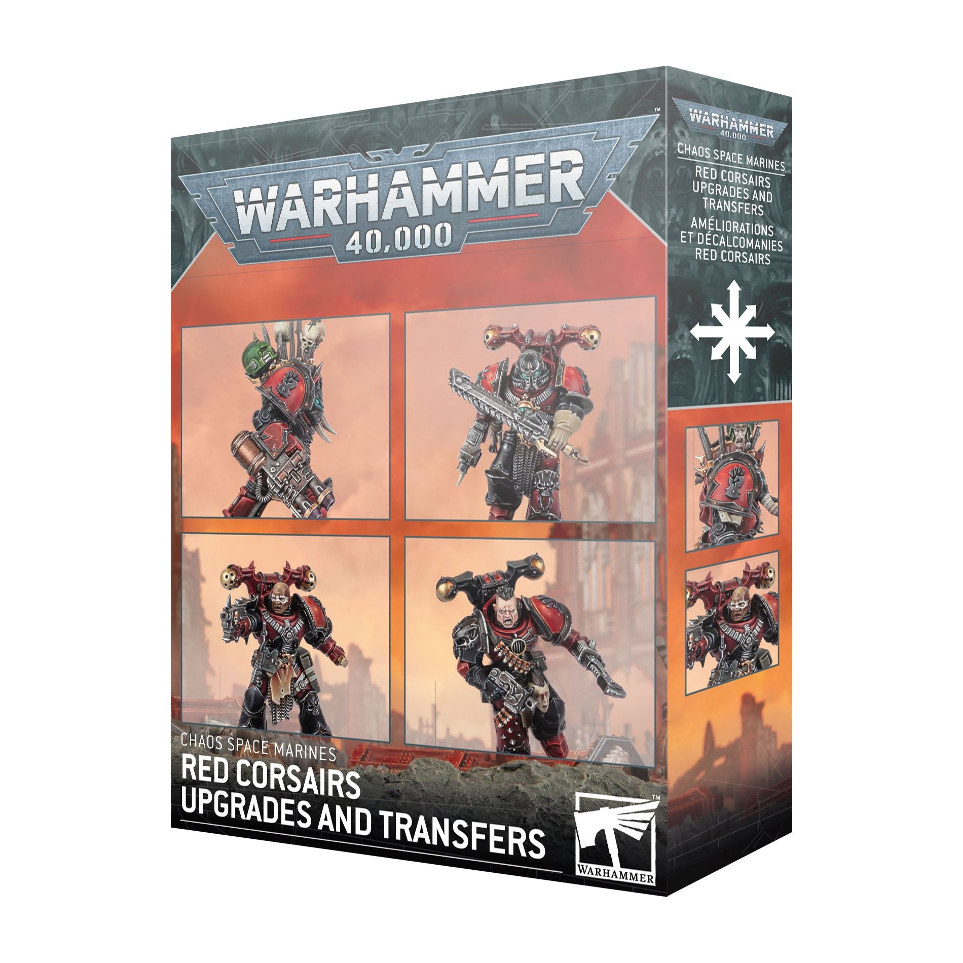 Chaos Space Marines: Red Corsairs Upgrades and Transfers - War Games USA