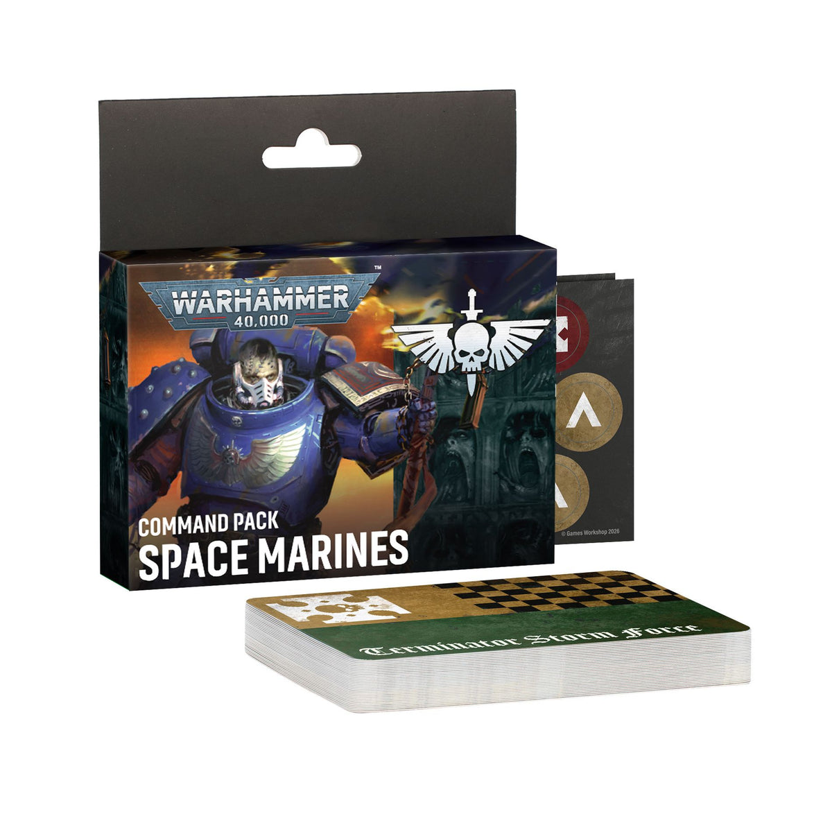 Command Pack: Space Marines (English) Cards - Warhammer 40K