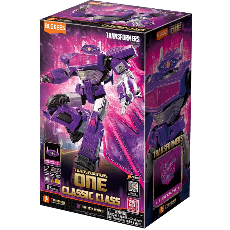 Blokees: Transformers One Shockwave - War Games USA