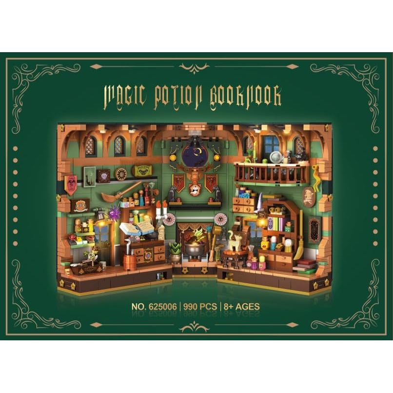 Magic Potion Booknook Building Set with Light - War Games USA