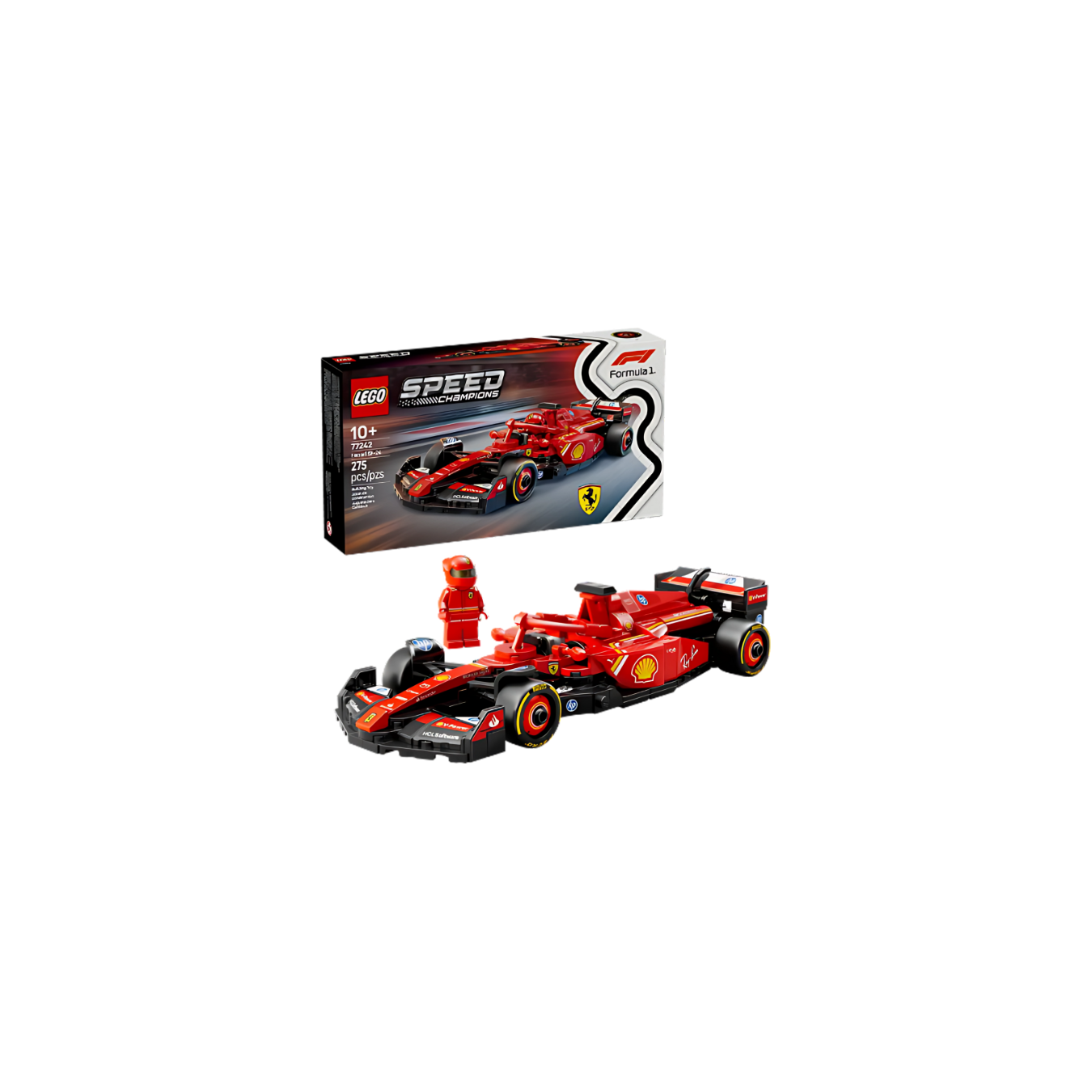 Ferrari SF-24 F1 Race Car - Lego Speed Champions
