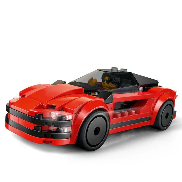 Red Sports Car - Lego City - War Games USA