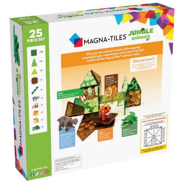 Jungle Animals 25-Piece Set - War Games USA