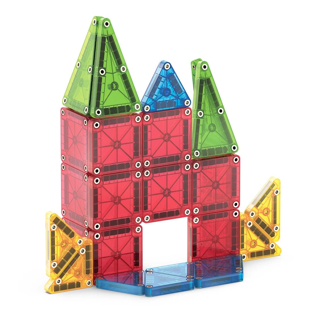 MAGNA-TILES microMAGS 26 Piece Travel Set: Bold Colors - War Games USA