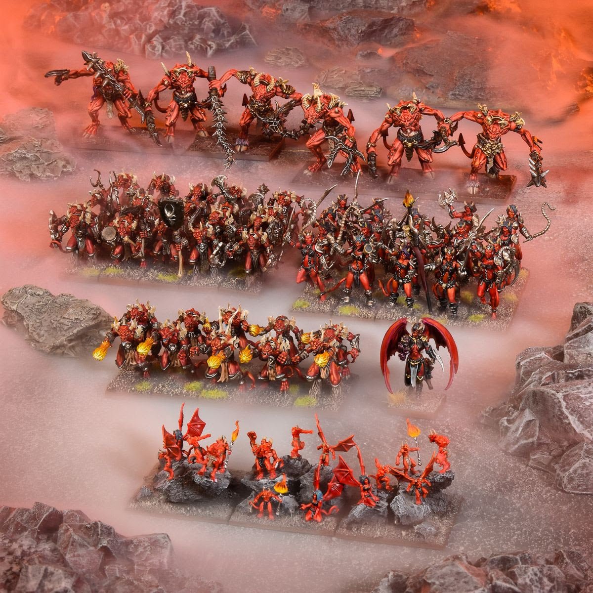 Kings of War Forces of the Abyss Army Box - War Games USA