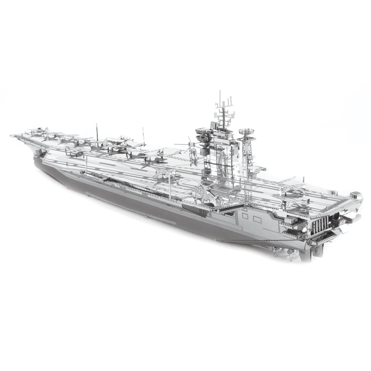 Metal Earth Premium Series USS Theodore Roosevelt CVN-71 model kit.