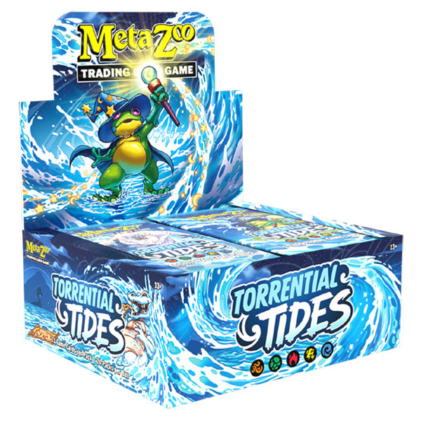 Metazoo TCG: Torrential Tides Booster Box Display (24 Packs) - War Games USA