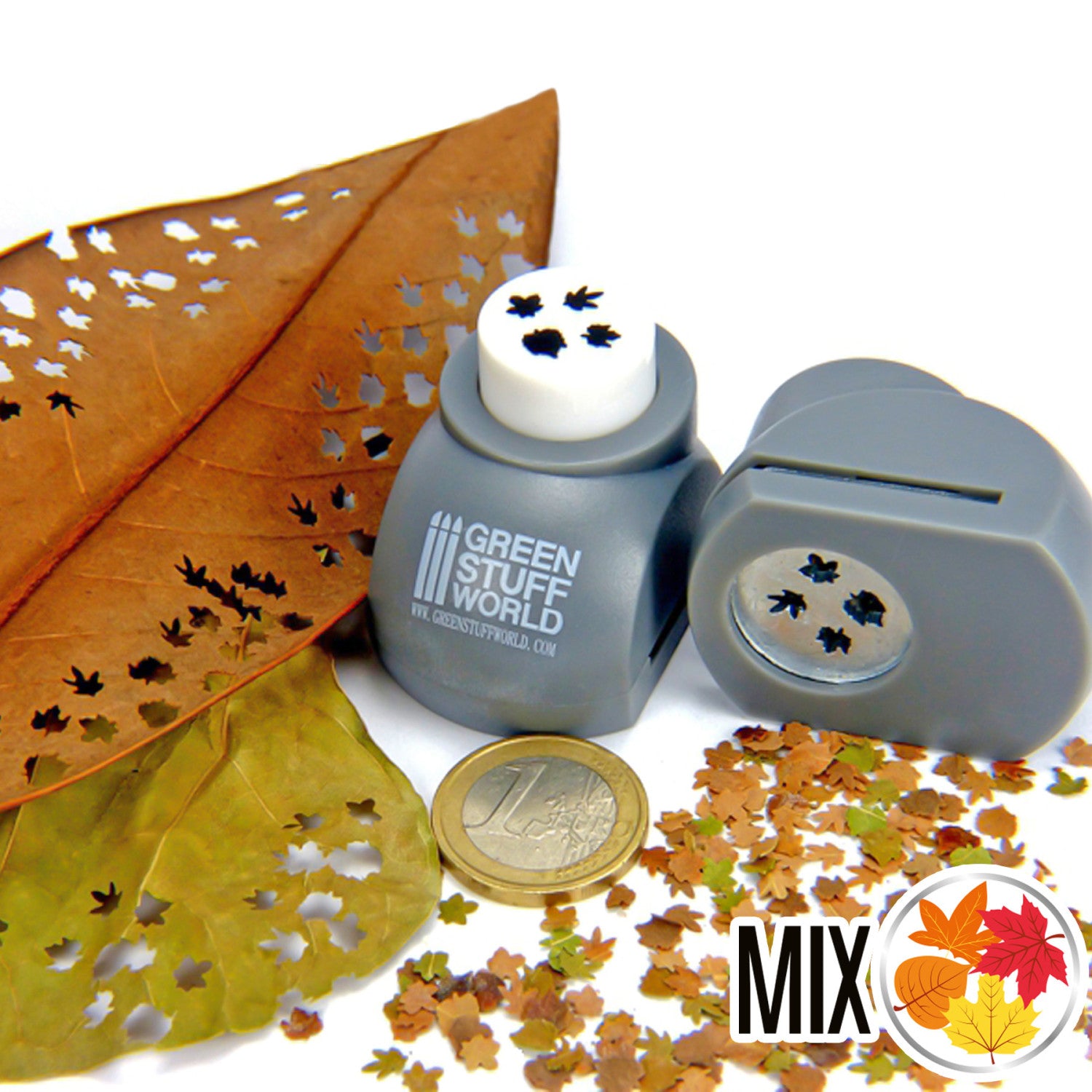 Miniature Leaf Punch (Grey) - Green Stuff World