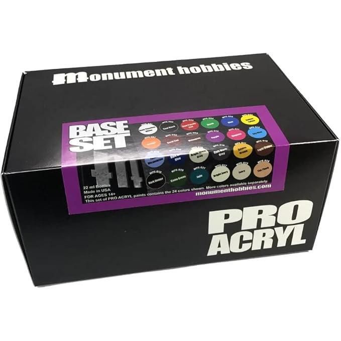 Pro Acryl Base Set Acrylic Model Paints - War Games USA