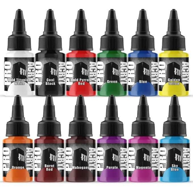 Pro Acryl Base Set Acrylic Model Paints - War Games USA