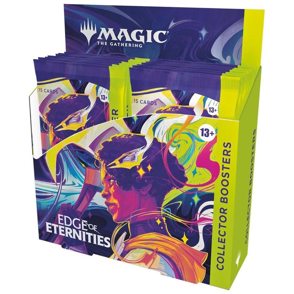 mtg 15 card collector booster Edge of Eternities Collector Booster Display- Magic The Gathering
