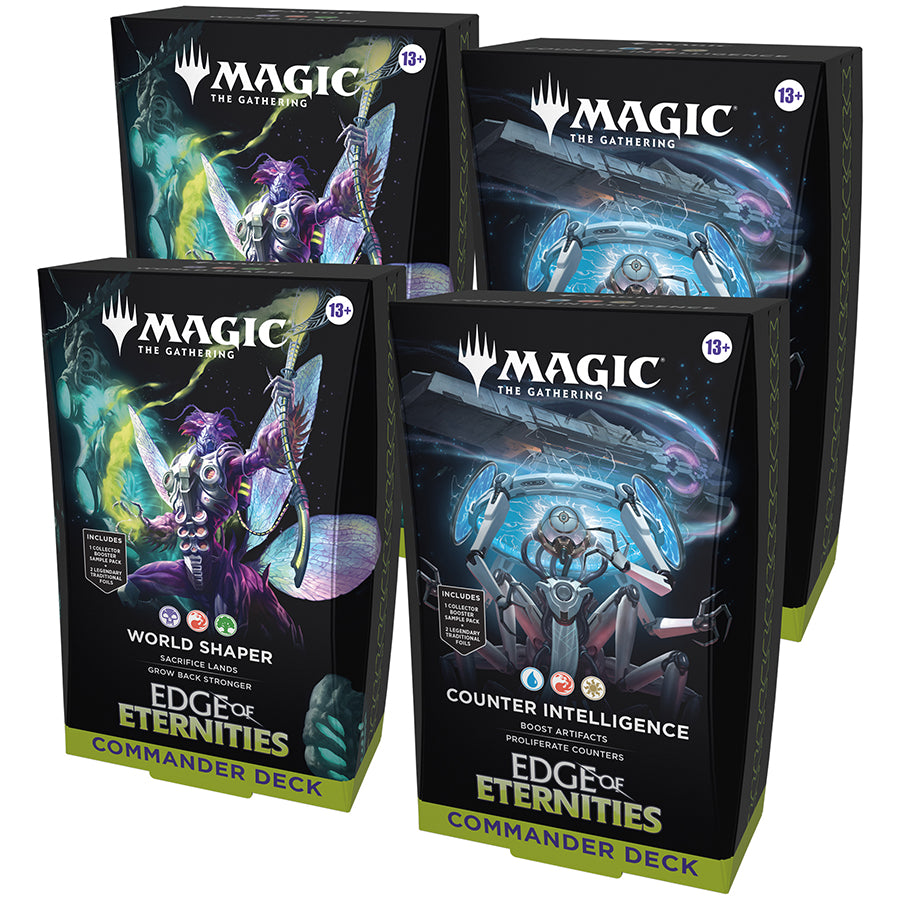 Edge of Eternities Commander Decks (4) - Magic the Gathering - War Games USA