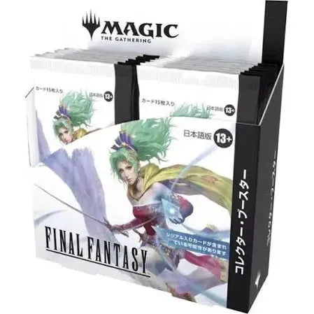 Magic the Gathering CCG: Final Fantasy Japanese Collector Booster Disp Magic the Gathering CCG: Final Fantasy Japanese Collector Booster Disp