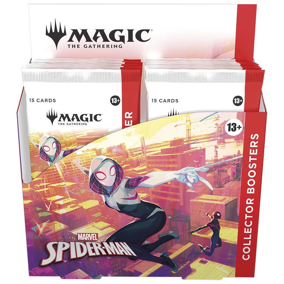 Marvel's Spider-Man - Collector Booster Display Magic The Gathering - War Games USA