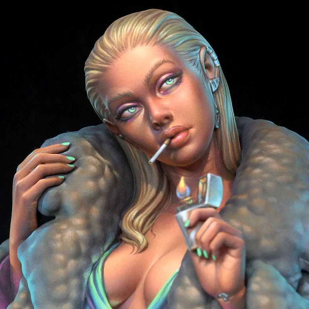 Neko Galaxy Miss Aurora Bust unassembled 1:10 scale.