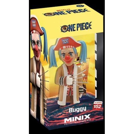 Sanji Minix collectible figure with stylized design and detailed sculpting in window box packaging.