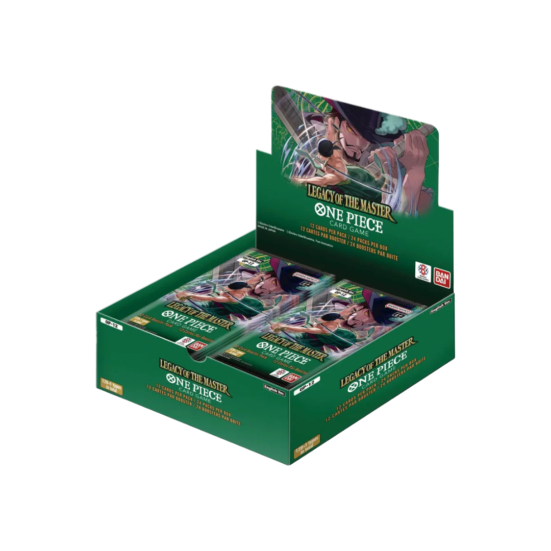 One Piece TCG Legacy of the Master OP-12 Booster Box | 24 Packs Trading Card Game One Piece TCG Legacy of the Master OP-12 Booster Box | 24 Packs Trading Card Game