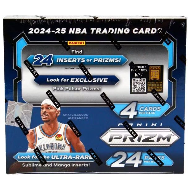 2024/25 Panini Prizm Basketball Retail 24-Pack Box - War Games USA