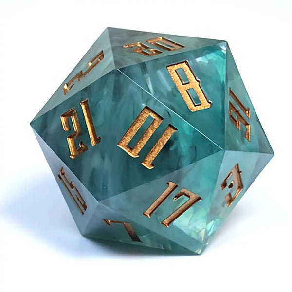 Dice: Mega 55MM- Tidal Wave 55mm D20 - War Games USA