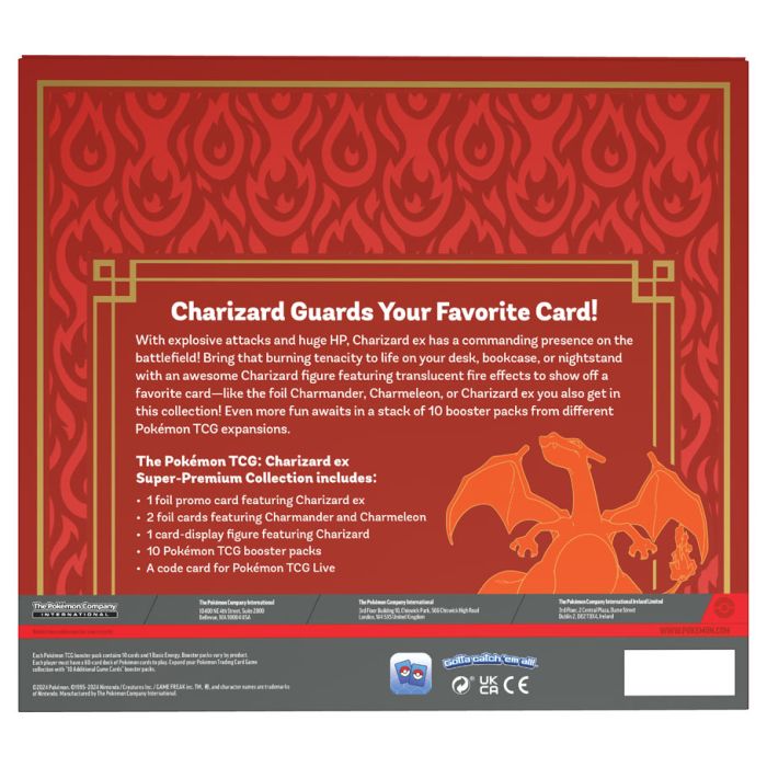 Pokémon TCG Charizard ex Super Premium Collection Figure Box Factory Sealed