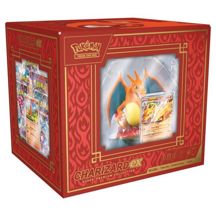 Pokémon TCG Charizard ex Super Premium Collection Figure Box Factory Sealed