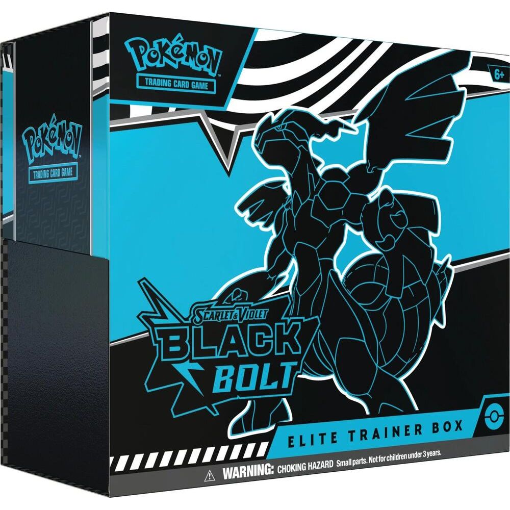 Black Bolt Elite Trainer Box - SV: Black Bolt - War Games USA