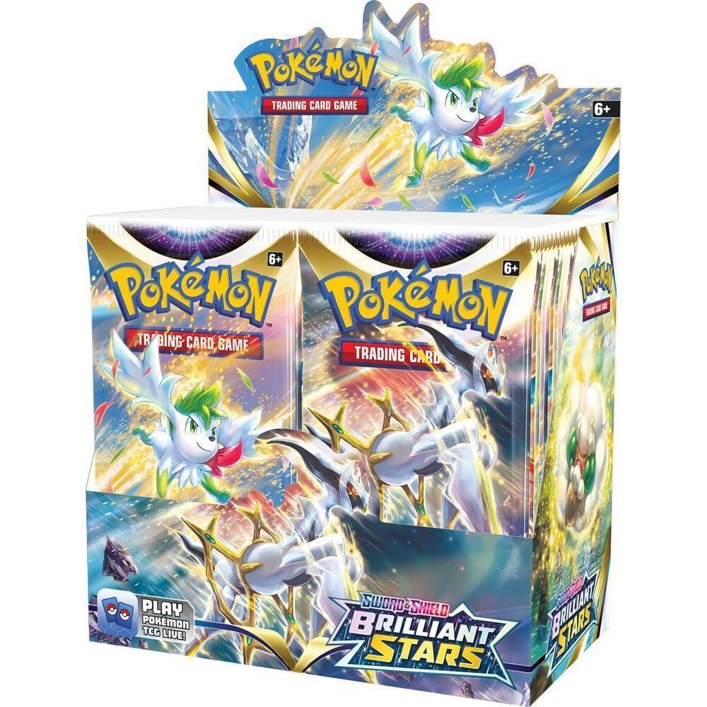 Brilliant Stars Booster Box - Pokemon - War Games USA