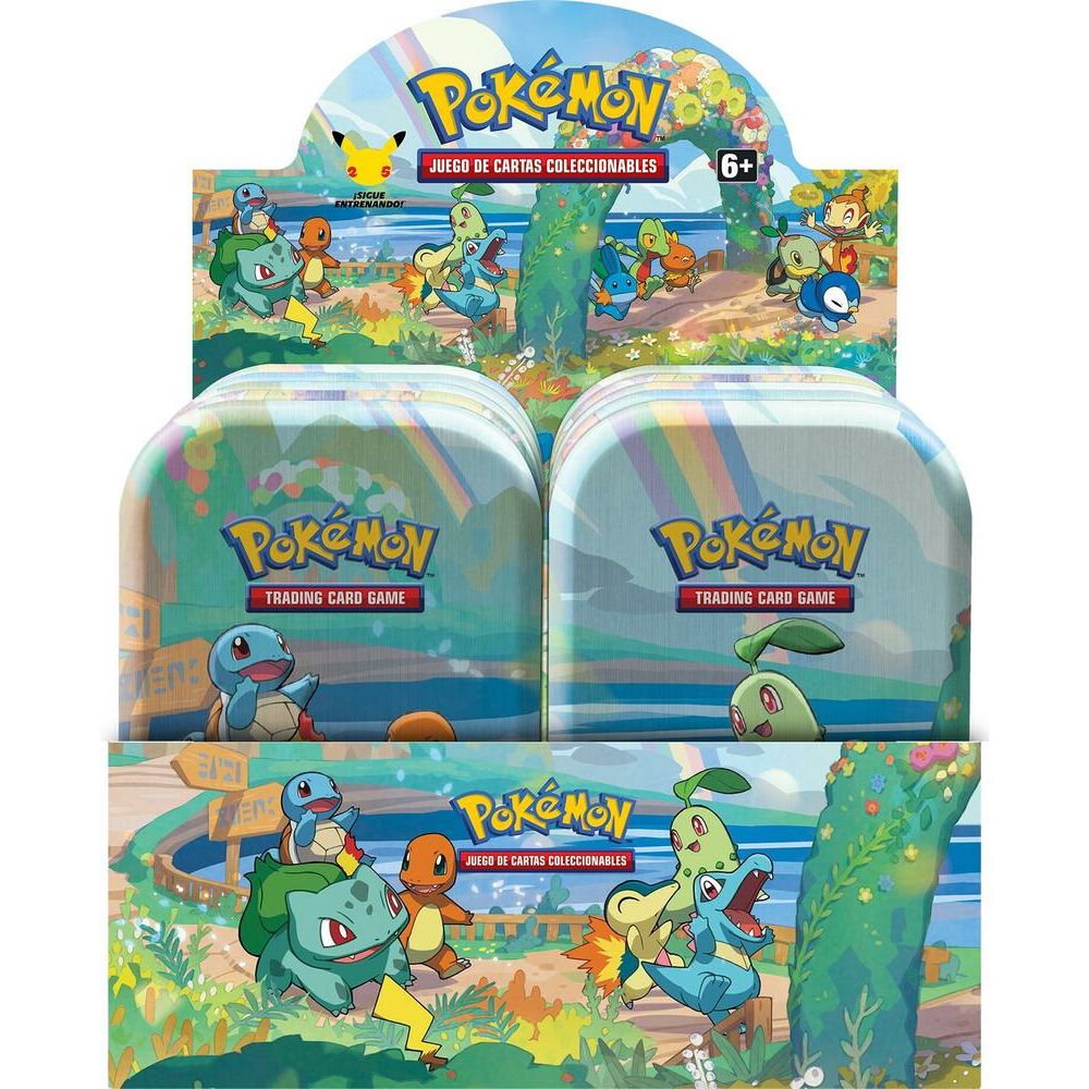 Celebrations Mini Tin Display - Pokemon - War Games USA