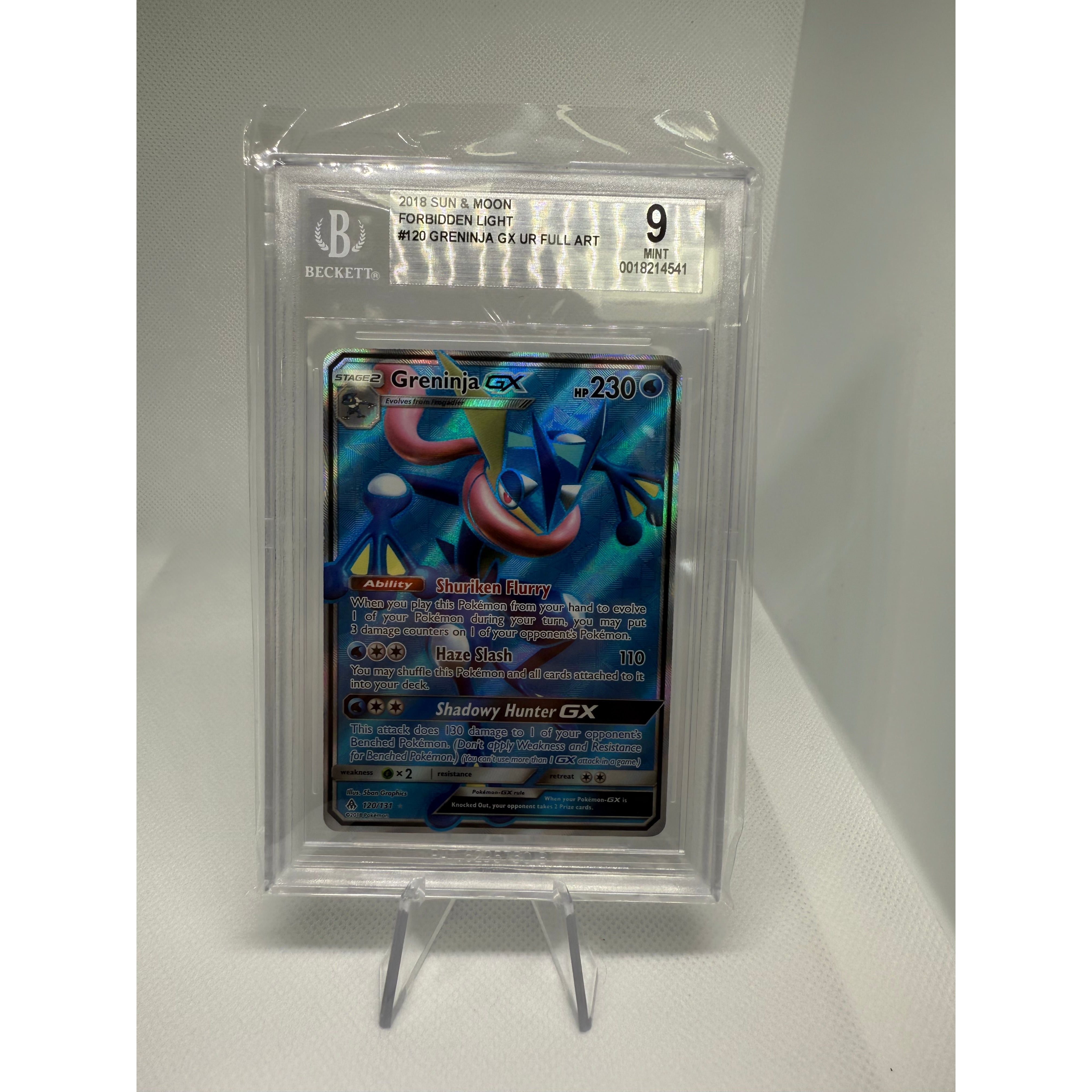 Greninja #210 BGS Graded Mint 9 - War Games USA