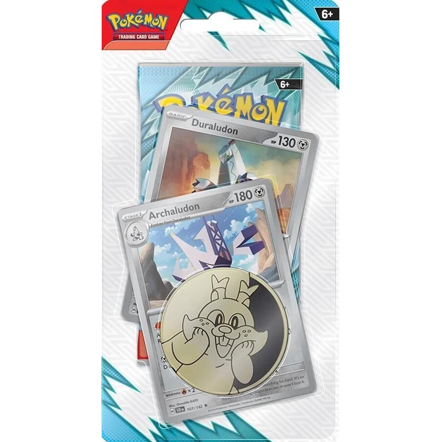 Journey Together single pack with booster, coin, and promotional card.