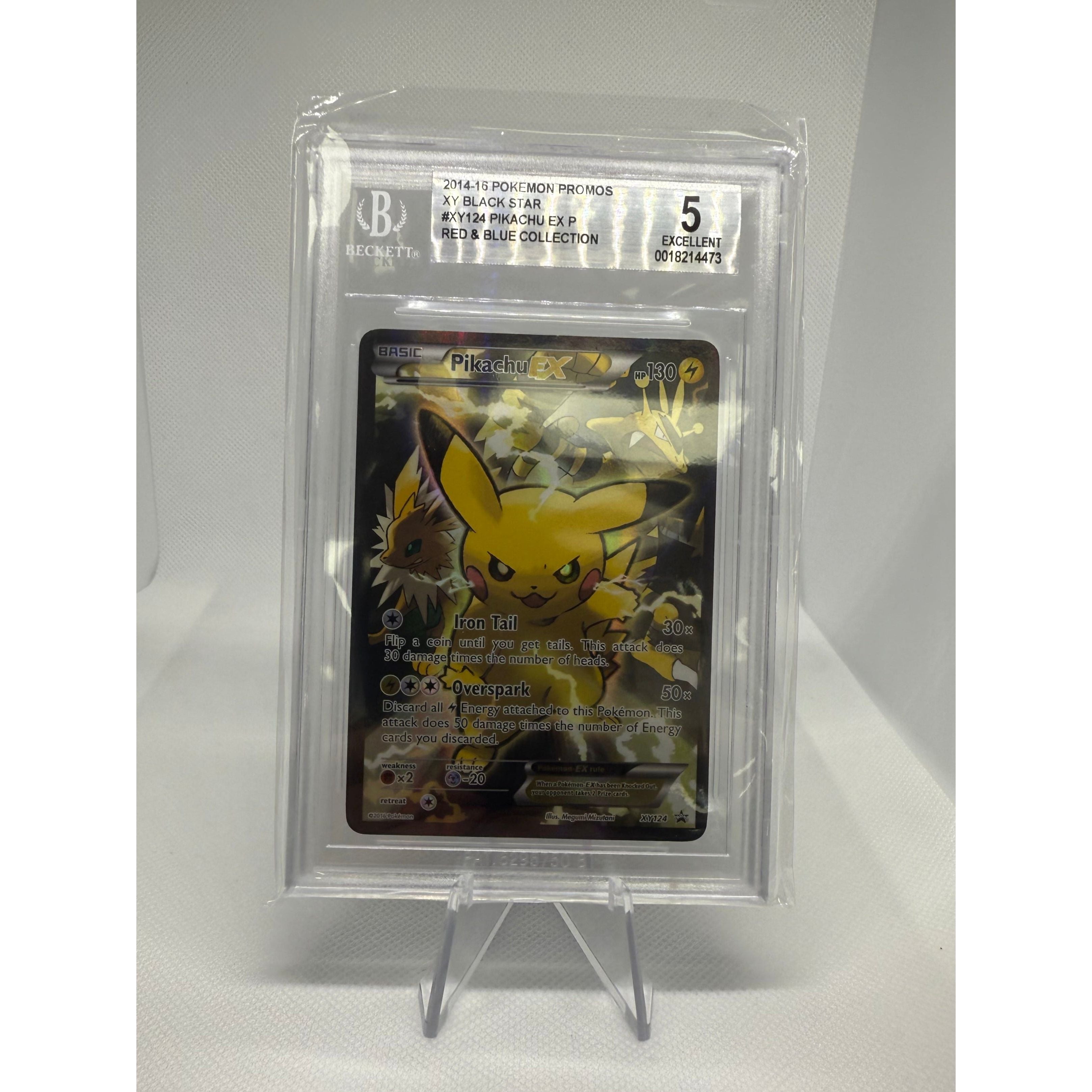 Pikachu #X124 BGS 5 - War Games USA
