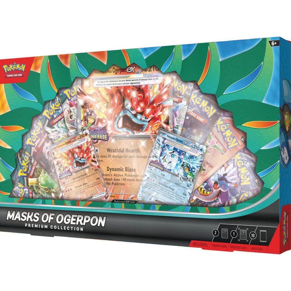 Pokemon Masks of Ogerpon Premium Collection - War Games USA